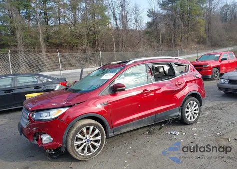 2017 Ford Escape Titanium from USA, damaged, VIN 1FMCU9JD8HUF00110